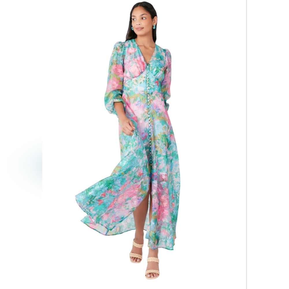 Abbey Glass Brooke Gown Vivid Bloom